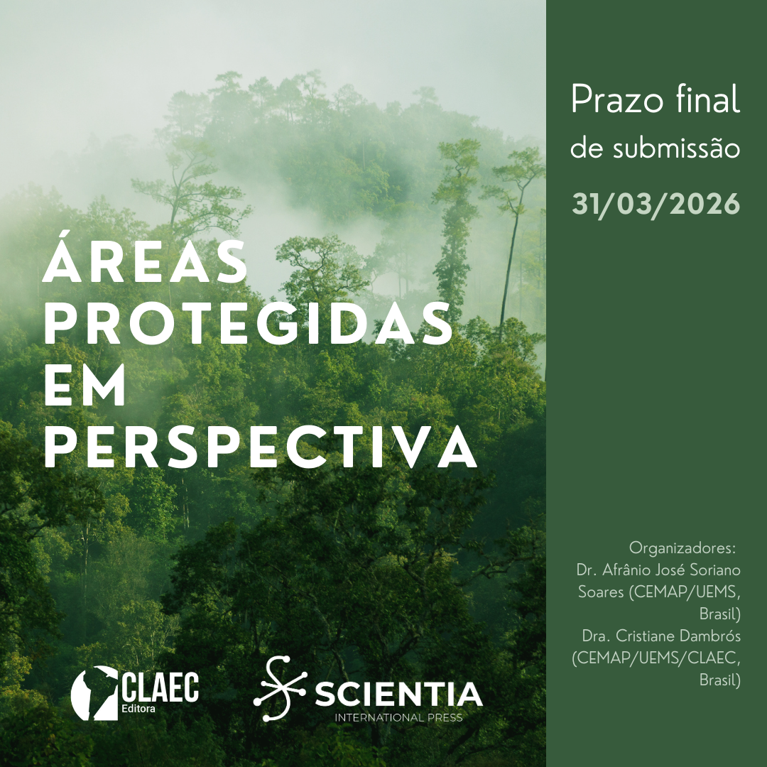 Paisagem de uma floresta com árvores altas e vegetação densa, coberta por uma névoa que cria uma atmosfera de mistério e preservação ambiental.