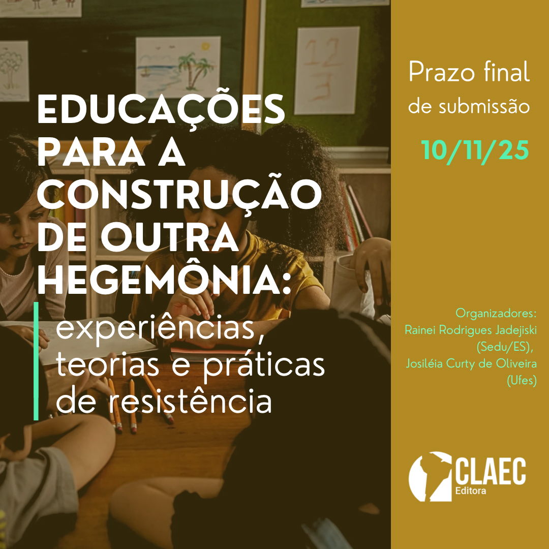 Fotografia em ambiente de sala de aula, com foco em crianças e educadores sentados ao redor de uma mesa, engajados em atividades pedagógicas. A iluminação é quente e acolhedora.