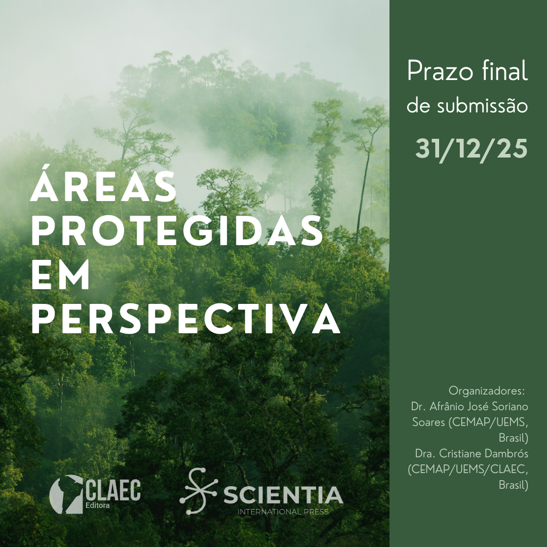 Paisagem de uma floresta com árvores altas e vegetação densa, coberta por uma névoa que cria uma atmosfera de mistério e preservação ambiental.